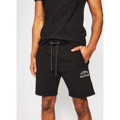 Szorty sportowe TOMMY HILFIGER Basic Embroidered MW0MW12310. Czarne spodenki sportowe męskie TOMMY HILFIGER, m, bez wzorów, z bawełny, sportowe. Za 299,00 zł.