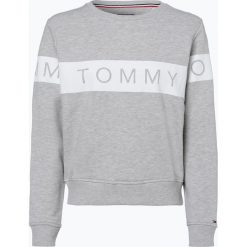 Tommy Jeans - Damska bluza nierozpinana, szary. Szare bluzy damskie marki Tommy Jeans, l, w paski, z jeansu. Za 249,95 zł.