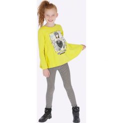 Mayoral - Legginsy dziecięce 128-167 cm. Czarne spodnie dziewczęce Mayoral, bez wzorów, z elastanu. W wyprzedaży za 49,90 zł.