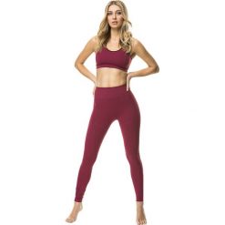 Cardio Bunny - Legginsy Fire. Różowe getry damskie termoaktywne Cardio Bunny, l, bez wzorów, z elastanu. W wyprzedaży za 99,90 zł.