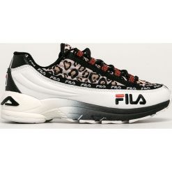 Fila - Buty DSTR97 Animal. Czarne buty sportowe damskie Fila, bez wzorów, ze skóry, sportowe. Za 429,90 zł.