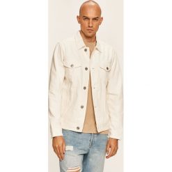 Produkt by Jack & Jones - Kurtka jeansowa. Białe płaszcze męskie PRODUKT by Jack & Jones, xl, bez wzorów, z bawełny, krótkie, bez kaptura. Za 149,90 zł.