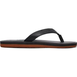 Quiksilver Molokai Japonki Czarny. Czarne klapki męskie Quiksilver, w paski, z materiału. Za 131,95 zł.