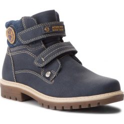 Trapery ACTION BOY - CB-171015-04 Cobalt Blue. Niebieskie śniegowce chłopięce marki Action Boy, bez zapięcia. Za 99,99 zł.