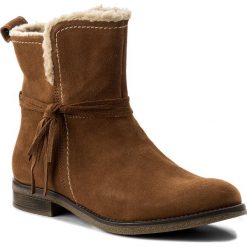 Botki LASOCKI - WI23-DALIA-04 Camel. Brązowe botki damskie na obcasie marki Lasocki, ze skóry. Za 179,99 zł.