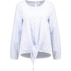 Bluzki asymetryczne: Soyaconcept ISIDORA Bluzka pearl blue combi
