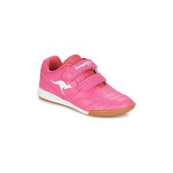 Buty Dziecko Kangaroos KANGAYARD 3020. Różowe trampki dziewczęce KangaROOS, bez wzorów, bez zapięcia. Za 119,20 zł.