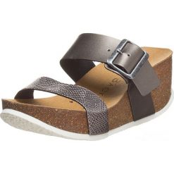 Buty damskie: Klapki w kolorze szarym