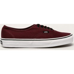 Vans - Tenisówki. Brązowe trampki męskie Vans, bez wzorów, z gumy, na sznurówki. W wyprzedaży za 219,90 zł.