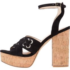 Sandały damskie: Nine West KOOLKAT Sandały na obcasie black/milk