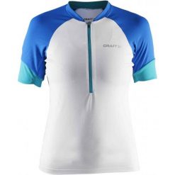 Craft Koszulka Rowerowa Classic W White S. Białe bluzki sportowe damskie marki Craft, s, z klasycznym kołnierzykiem. W wyprzedaży za 179,00 zł.