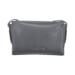 Torebka w kolorze szarym - (S)25 x (W)16 x (G)5 cm. Szare torebki klasyczne damskie Calvin Klein, w paski, ze skóry, na ramię, bez dodatków. W wyprzedaży za 339,95 zł.