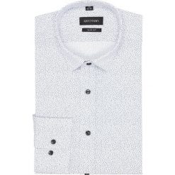 Koszula versone 5002a długi rękaw slim fit biały. Białe koszule męskie Recman, m, bez wzorów, bez kołnierzyka, z długim rękawem. Za 139,00 zł.