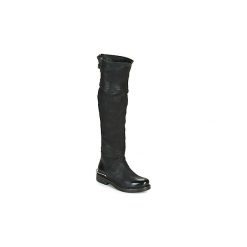 Kozaki Airstep / A.S.98 BRET HIGH. Czarne kozaki damskie Airstep / A.S.98, bez obcasa, bez zapięcia. W wyprzedaży za 1183,20 zł.