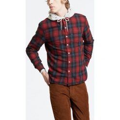 Levi's® Sunset 1 Pocket Koszula Czerwony. Czerwone koszule męskie s, w kratkę, z bawełny, bez kołnierzyka, z długim rękawem. Za 343,95 zł.