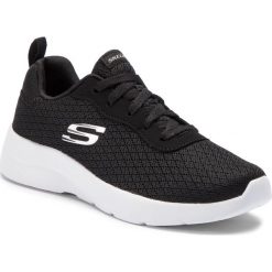 Buty SKECHERS - Eye To Eye 12964/BKW Black/White. Czarne buty sportowe damskie Skechers, bez wzorów, z tworzywa sztucznego, sportowe, na fitness i siłownię. Za 219,99 zł.