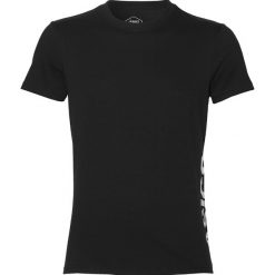 Asics Esnt DBL GPX SS Top 2031A352-001. Czarne t-shirty męskie Asics, s, bez wzorów, z bawełny, bez kołnierzyka. W wyprzedaży za 79,99 zł.