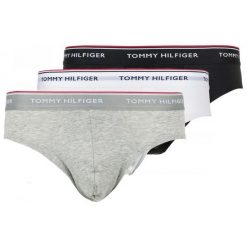 Tommy Hilfiger 3 Pack Slipy Męskie S Wielokolorowe. Szare bokserki męskie marki TOMMY HILFIGER, s. W wyprzedaży za 119,00 zł.
