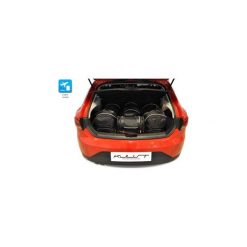 SEAT LEON, 2013- TORBY DO BAGAŻNIKA 4 SZT KJUST - 7036009. Brązowe torby podróżne KJUST, bez wzorów. Za 979,00 zł.