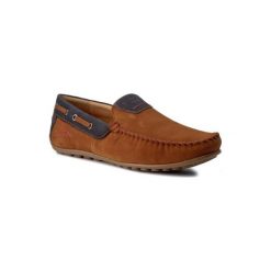 LASOCKI FOR MEN MB-JURA-01. Brązowe półbuty męskie Lasocki For Men, bez wzorów, ze skóry, bez zapięcia. Za 189,99 zł.