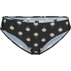 Figi bikini bonprix jasnoniebiesko-czarny w kwiaty. Niebieskie stroje kąpielowe damskie bonprix, w kwiaty. Za 49,99 zł.