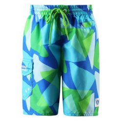 Reima Spodenki Chłopięce Cebu Mid Blue 98. Niebieskie kąpielówki chłopięce marki Reima, z materiału, długie. Za 125,00 zł.