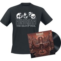 T-shirty męskie: Memoriam The silent vigil LP + T-Shirt standard