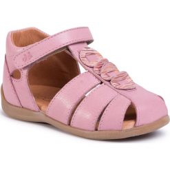 Sandały FRODDO - G2150114 S Pink. Różowe sandały dziewczęce Froddo, ze skóry, bez zapięcia. Za 249,00 zł.