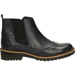 Botki - 301 GRO BLU. Brązowe botki damskie skórzane marki Venezia. Za 249,00 zł.