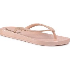 Japonki IPANEMA - Mesh IV Fem 82763 Beige/Beige/Gold 23257. Żółte klapki damskie Ipanema, bez wzorów, z tworzywa sztucznego, bez obcasa. Za 79,99 zł.
