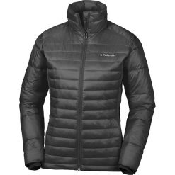 Kurtka funkcyjna "Powder Pillow" w kolorze czarnym. Czarne kurtki damskie Columbia, xs, bez wzorów, z syntetyku, bez kaptura. W wyprzedaży za 259,95 zł.
