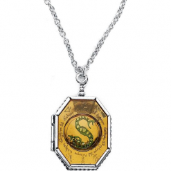 Harry Potter Horkrux Naszyjnik srebrny. Szare naszyjniki damskie Harry Potter, srebrne. Za 121,90 zł.