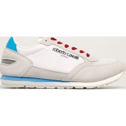 Roberto Cavalli Sport - Buty. Czarne sneakersy męskie Roberto Cavalli Sport, z okrągłym noskiem, na sznurówki. W wyprzedaży za 499,90 zł.