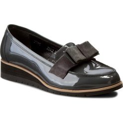 Creepersy damskie: Półbuty ANN MEX - 7596 11L+11W Szary