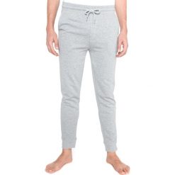 Tommy Hilfiger Spodnie do spania Szary. Szare spodnie męskie l, z haftami, z bawełny. Za 352,95 zł.