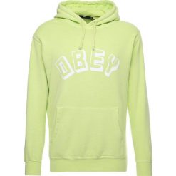 Bluzy męskie: Obey Clothing NEW WORLD Bluza z kapturem dusty mint