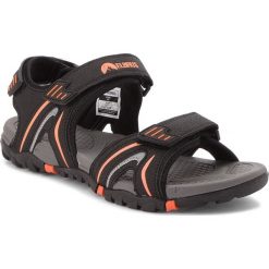 Sandały ELBRUS - Morton Black/Orange. Czarne sandały męskie skórzane ELBRUS. W wyprzedaży za 129,00 zł.