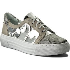 Sneakersy EVA MINGE - Tudela 3M 18SM1372446ES 630. Szare półbuty damskie Eva Minge, na co dzień, bez wzorów, ze skóry ekologicznej, bez obcasa, na płaskiej podeszwie, bez zapięcia. W wyprzedaży za 229,00 zł.