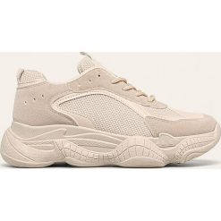 Answear - Buty. Brązowe koturny damskie ANSWEAR, z okrągłym noskiem, na sznurówki. Za 149,90 zł.