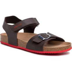 Sandały GEOX - J Ghita B. B J028LB 000BC C6024 D Dk Coffee. Pomarańczowe sandały dziewczęce Geox, ze skóry. Za 219,00 zł.