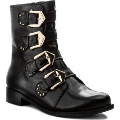 Botki KARINO - 2293/076-F Czarny. Czarne buty zimowe damskie marki Karino, ze skóry. W wyprzedaży za 239,00 zł.