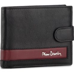 Duży Portfel Męski PIERRE CARDIN - CB TILAK26 324A Black/Red. Czarne portfele męskie Pierre Cardin, bez wzorów, ze skóry. Za 129,00 zł.