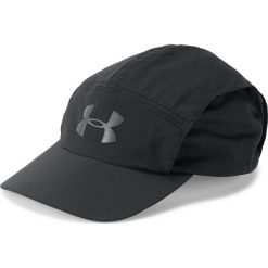 Under Armour Czapka męska Packable Run Cap czarna (1305013-001). Czarne czapki z daszkiem męskie marki Under Armour. Za 84,64 zł.