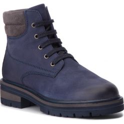 Trapery SERGIO BARDI - Amaseno FW127352018VF 407. Niebieskie trapery damskie Sergio Bardi, ze skóry, bez obcasa, bez zapięcia. W wyprzedaży za 169,00 zł.