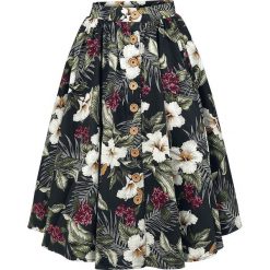 Hell Bunny Tahiti Skirt Spódnica czarny. Czarne spódniczki damskie marki Hell Bunny, xl, bez wzorów. Za 264,90 zł.