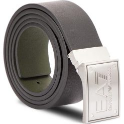 Paski męskie: Pasek Męski EA7 EMPORIO ARMANI - 245524 8A693 57120 Black/Forest Night