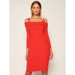 Sukienka dzianinowa Guess Fabiana W0YK76 K8RT0. Szare sukienki damskie Guess, xs, z aplikacjami, z dzianiny, bez kołnierzyka, bez rękawów. Za 419,00 zł.