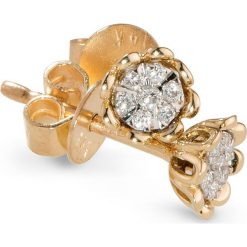 Kolczyki damskie: Kolczyki – , Brylant 0,08ct