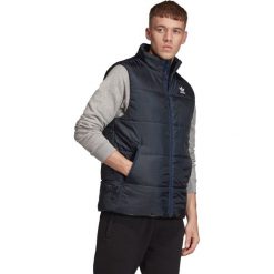 Adidas Originals Kamizelka Niebieski. Niebieskie płaszcze męskie adidas Originals, na wiosnę, s, bez wzorów, z poliesteru, bez kaptura. Za 343,95 zł.