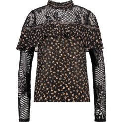 Bluzki damskie: Glamorous Tall LONGLSEEVE BLOUSE Bluzka black daisy